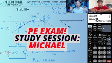 Live Power PE Exam 1-on-1 Study Session with Michael | Watch & Learn!