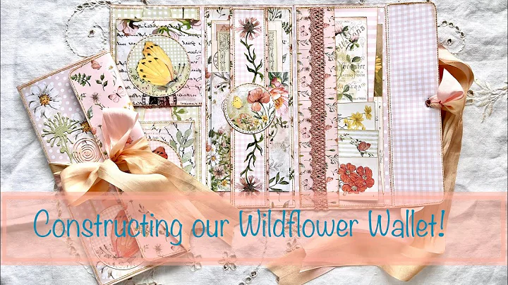 Constructing our Wildflower Wallet!