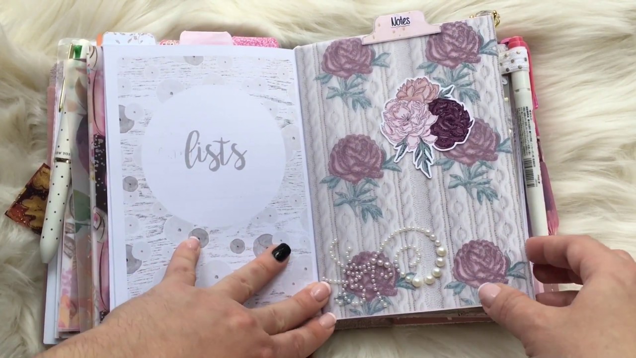 B6 Fall October Traveler's Notebook - TN - Planner Setup - Foxy Fix no 5 Sugar Mochi