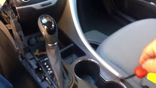 2011 Hyundai Sonata ignition key stuck