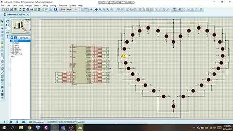 LED trái tim sử dụng at89c51