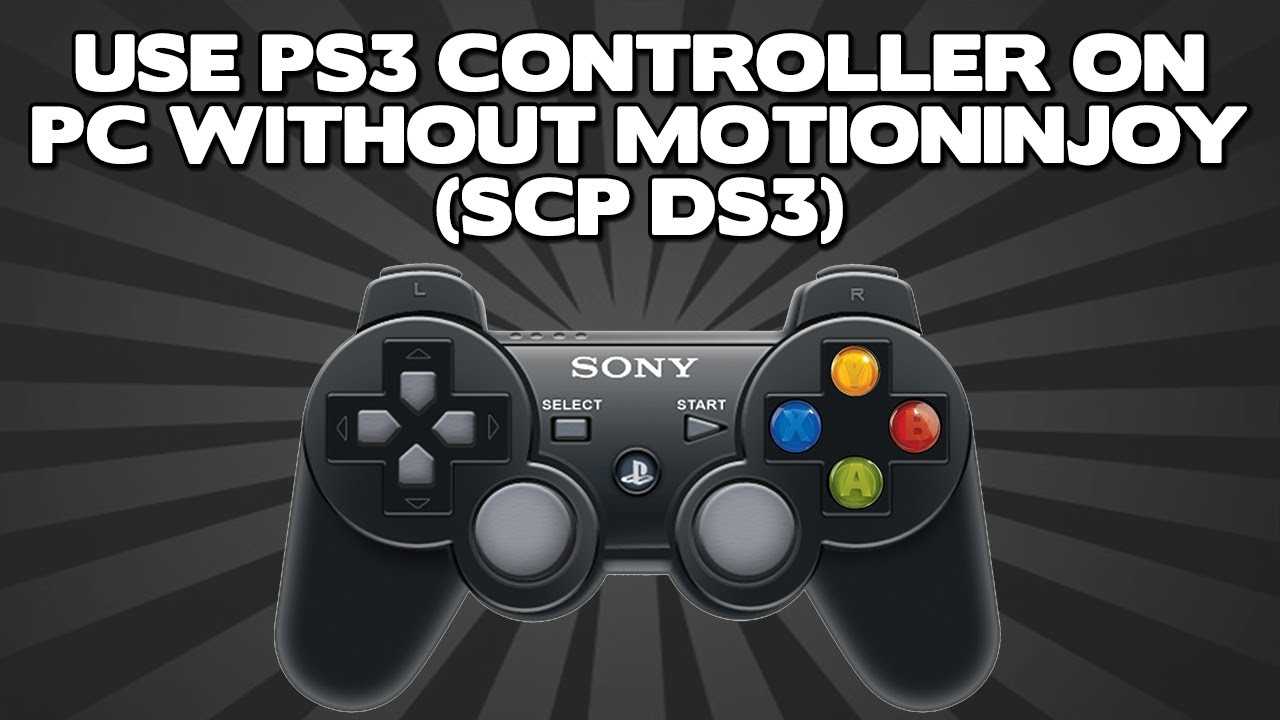 How To Easily Connect Ps3 Controller To Pc No Motioninjoy Required Youtube