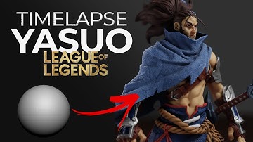 From Sphere to Swordsman: Timelapse of Yasuo