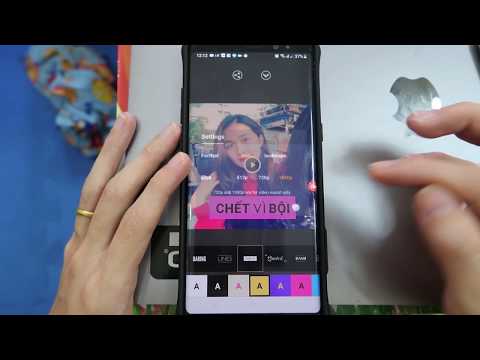 Cách làm video chữ chạy đang là xu hướng trên Tik Tok