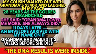 My Grandmother Left My Cousin $340K and Said Nothing to Me — She Had Already Mailed the Results