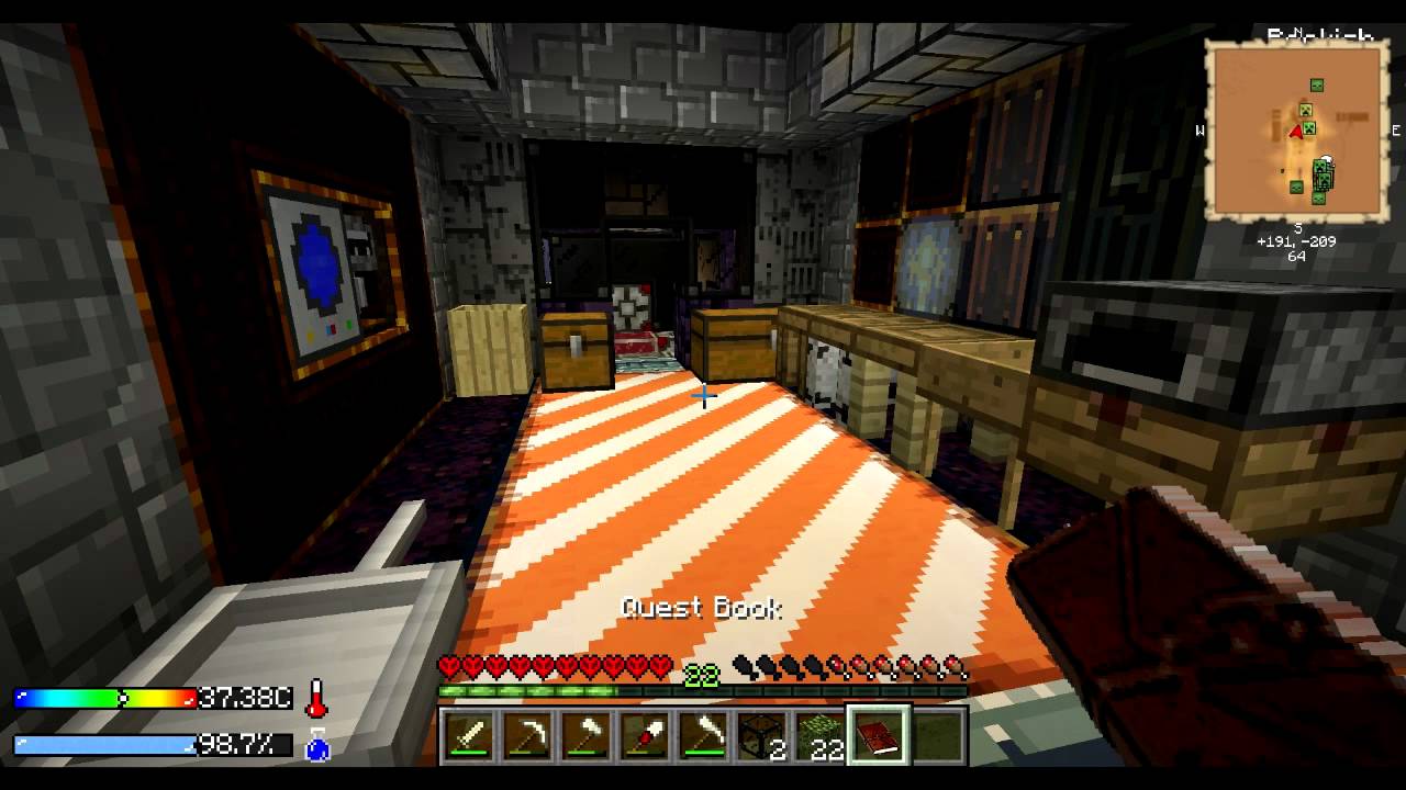 Crash Landing. Minecraft. Ep 14. Fresh Dry Meat. YouTube