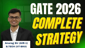 🎯 COMPLETE STRATEGY FOR GATE 2026 🎯 | BY ANURAG SIR (AIR-1) | MINING PATHSHALA | #mining #gate