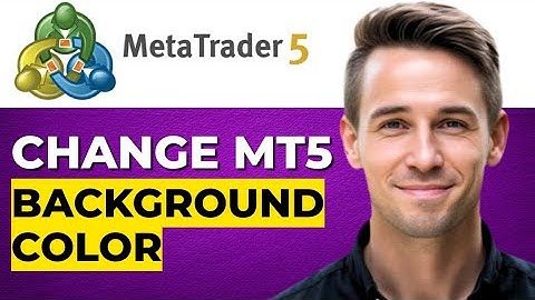 Hoe verander je de achtergrondkleur van MT5 op je mobiel?