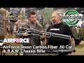 SHOT Show 2020 - AirForce Texan Carbon Fiber .50 Cal and  R.A.W. Chassis Rifle
