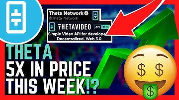 Theta to $25 this WEEK!? - MASSIVE Theta News! - Theta price prediction 2021 - NEW Theta Video API