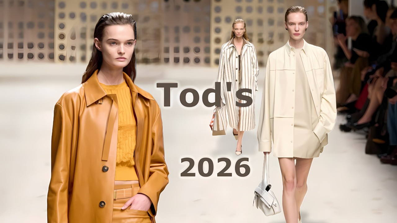 Tod’s Мода весна-лето 2026 в Милане | Стильная одежда и аксессуары