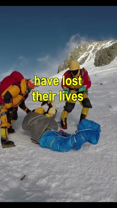 RISK and EXPENSE On EVEREST to Remove Perished Climbers #short #everest #survival