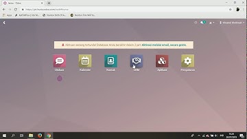 Tugas UAS Tutorial CRM Menggunakan Odoo