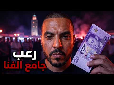 بقيت فجامع الفنا بالليل.. وتلاقيت بواحد قلب ليا حياتي بسباب 20 درهم!  (قصة مراكشية حقيقية)