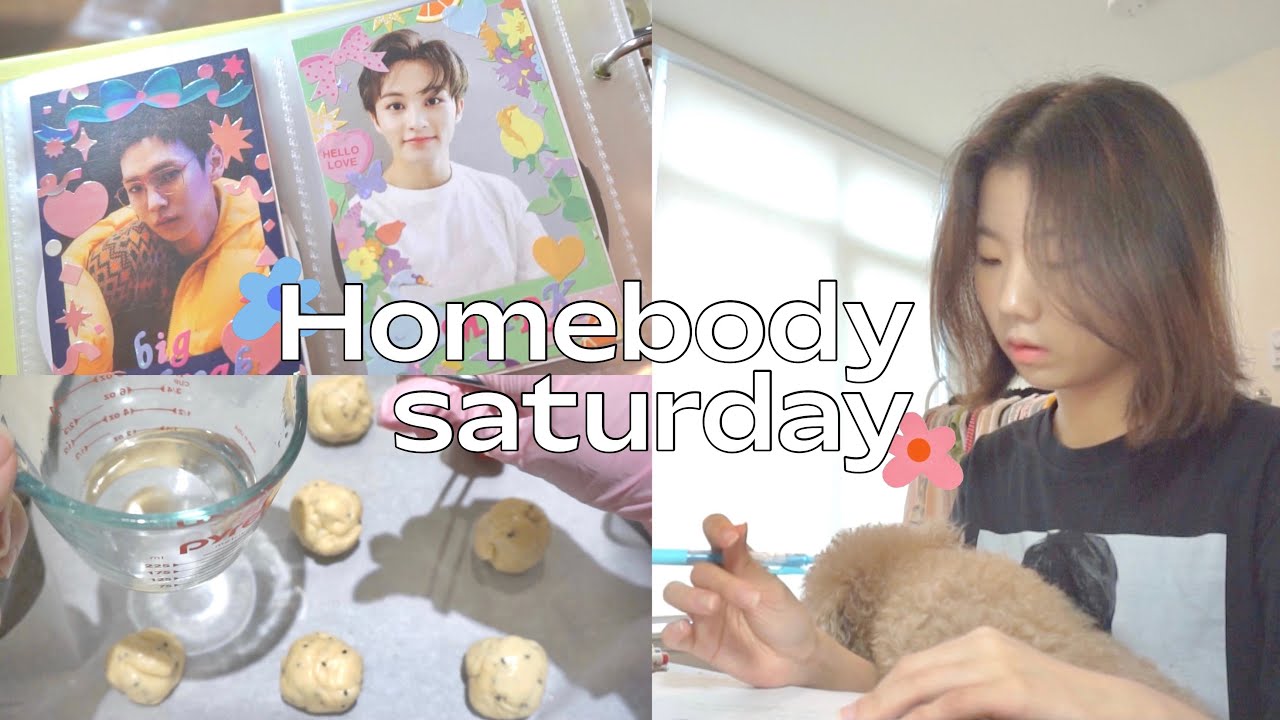 Weekend homebody VLOG • university, polco, dream job, baking💖
