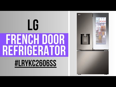 LG MAX French Door Refrigerator LRYKC2606SS