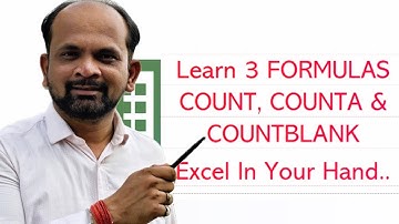 "COUNT vs COUNTA vs COUNTBLANK in Excel | Master the Differences in 5 Minutes!"