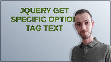 jQuery get specific option tag text