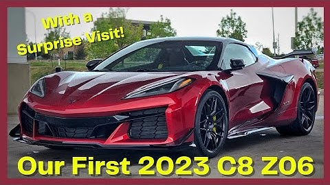 C8 Z06/Z07 Delivery Day - Our 1st One!