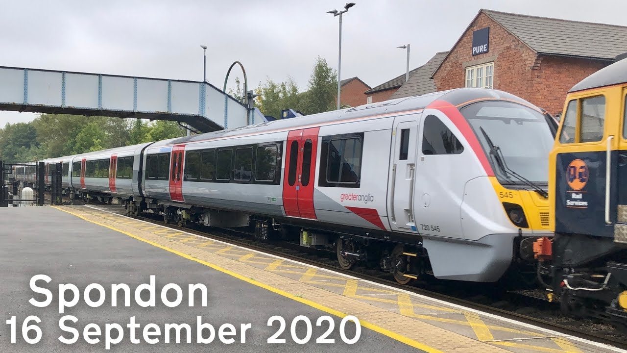 *Greater Anglia Class 720* Spondon Level Crossing (16/09/2020)
