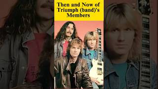 Then and Now of Triumph band's Members #grammys #rockband #90s #music #rockmusic #metalhead  #metal Net Worth