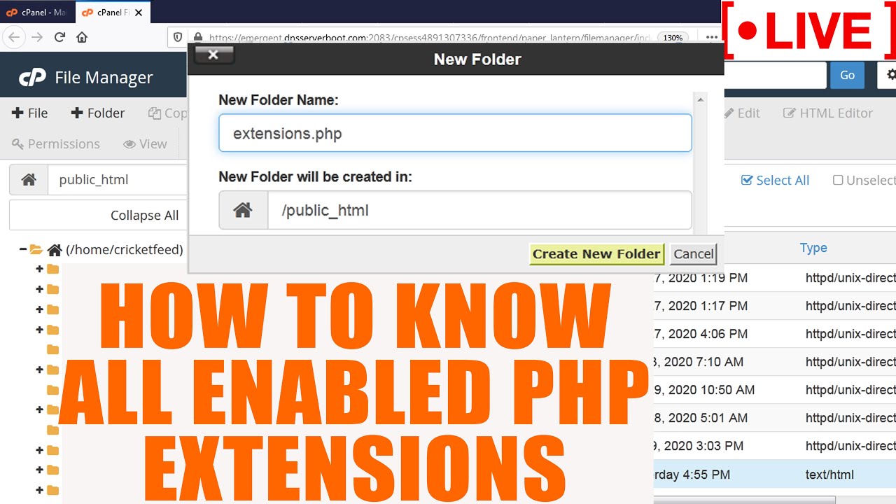 Php enable extension
