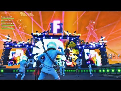 Así fue el Evento Marshmello en Fortnite: battle royale!! (El Mejor de la Historia)