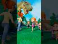 T-Rex chases Adley!! 🦖😱 Family runs from T-REX.. Camping in the Backyard cartoon