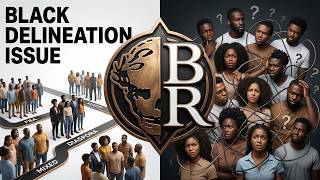 Why Can't Black-Americans/FBA Delineate Like Everyone Else