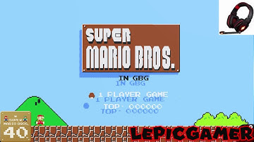 Super Mario bros in Game builder Garage - Release trailer