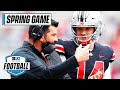 The First Look at The OSU Freshman QBs | Team Brutus vs. Team Buckeye | 2021 Ohio State Spring Game