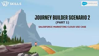 Journey Builder Scenario 2 Part 1 | Salesforce Marketing Cloud | Peoplewoo Skills