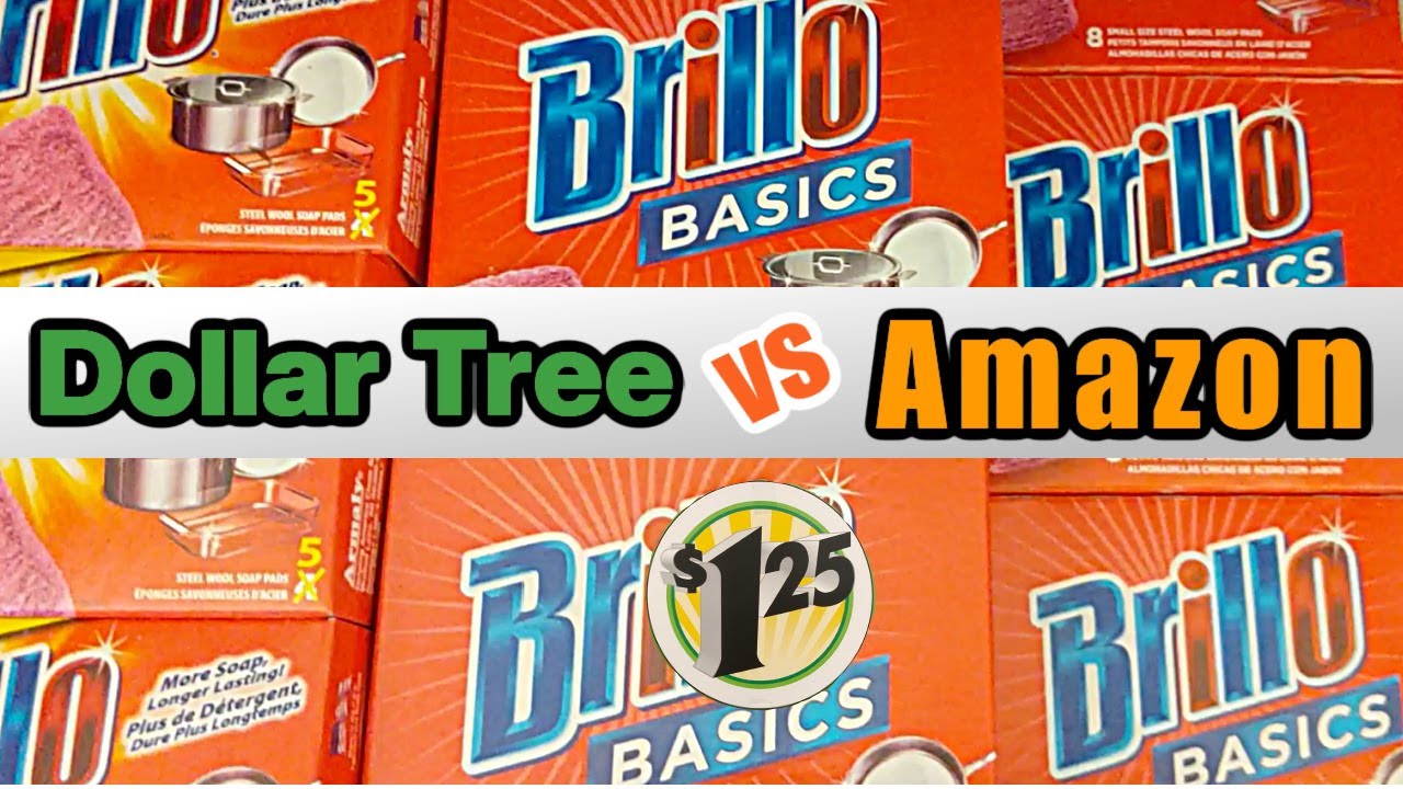 DOLLAR TREE vs AMAZON Prices for cleaning 🧹🧽 products YouTube