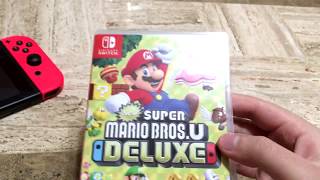 New Super Mario Bros. U Deluxe (Nintendo Switch) - Unboxing y Gameplay