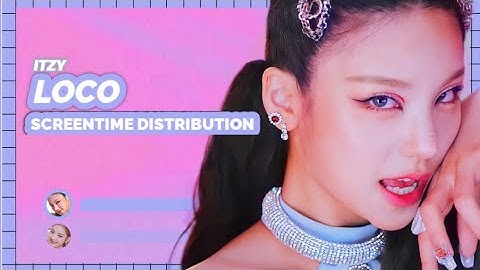 ITZY • Loco • Solo & Focus Screen Time Distribution