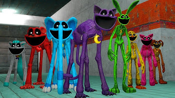 All Big Smiling Critters from Poppy Playtime | Garry