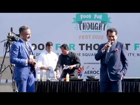 G20 Sherpa Mr Amitabh Kant at Food For Thought Fest 2022