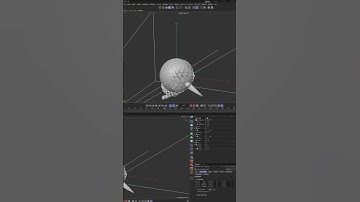 Looping Hexagonal Sphere in Cinema 4D