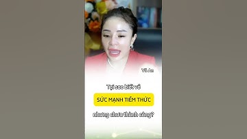 Tại sao biết về sức mạnh tiềm thức nhưng chưa thành công? #voan #shorts #xuhuong