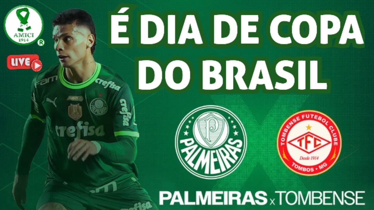 Tombense x Palmeiras: as prováveis escalações, onde assistir ao vivo, de  graça e online - Copa do Brasil - Br - Futboo.com