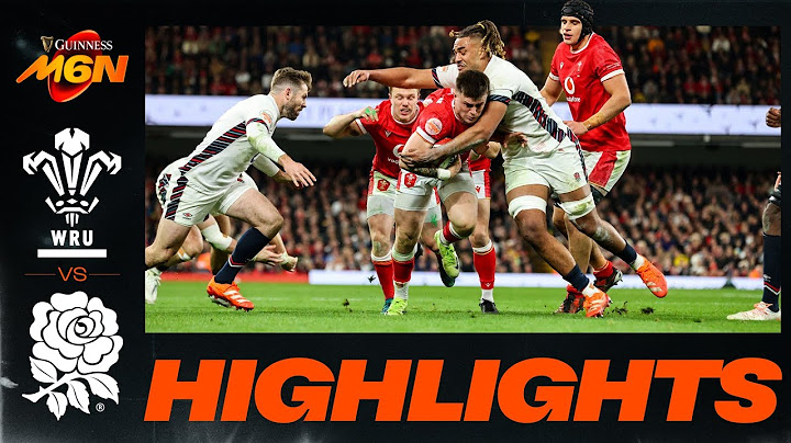 WALES v ENGLAND | 2025 GUINNESS MEN'S SIX NATIONS | RUGBY HIGHLIGHTS