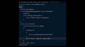 Exception class in Java|| Custom Exception || #shorts #programming #java