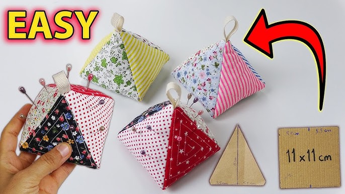 Mini Hoop Pin Cushion · How To Make A Pin Cushions · Needlework on Cut Out  + Keep