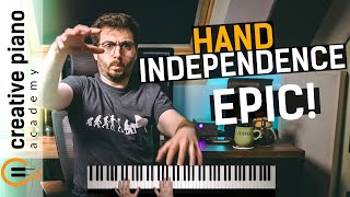 A FUN Hand Independence Exercise For Piano | Lockdown #7