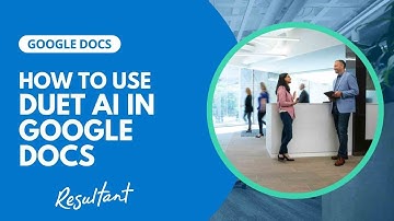 How to use Duet AI in Google Docs