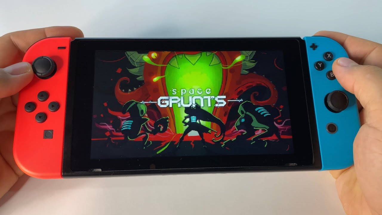 Space Grunts | Nintendo Switch handheld gameplay