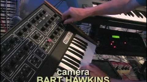 ARP 2600 Sequential Circuits Pro One Minimoog Emu UltraProteus "STELLAR NURSERY pt4"