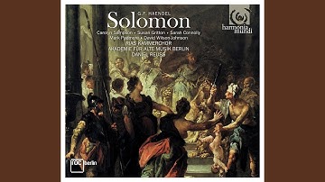 Solomon: Act I, scene 1 - No.10 Air. Solomon "What though I trace each herb and flow