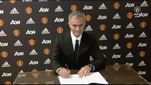 José Mourinho's FIRST INTERVIEW as Manchester United Manager!