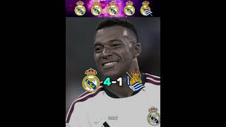 Last 5 Real Madrid vs Real Sociedad.🔥 #football